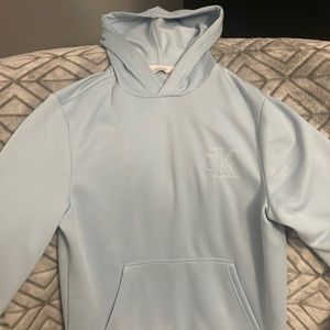 Calvin Klein sky blue small mens hoodie